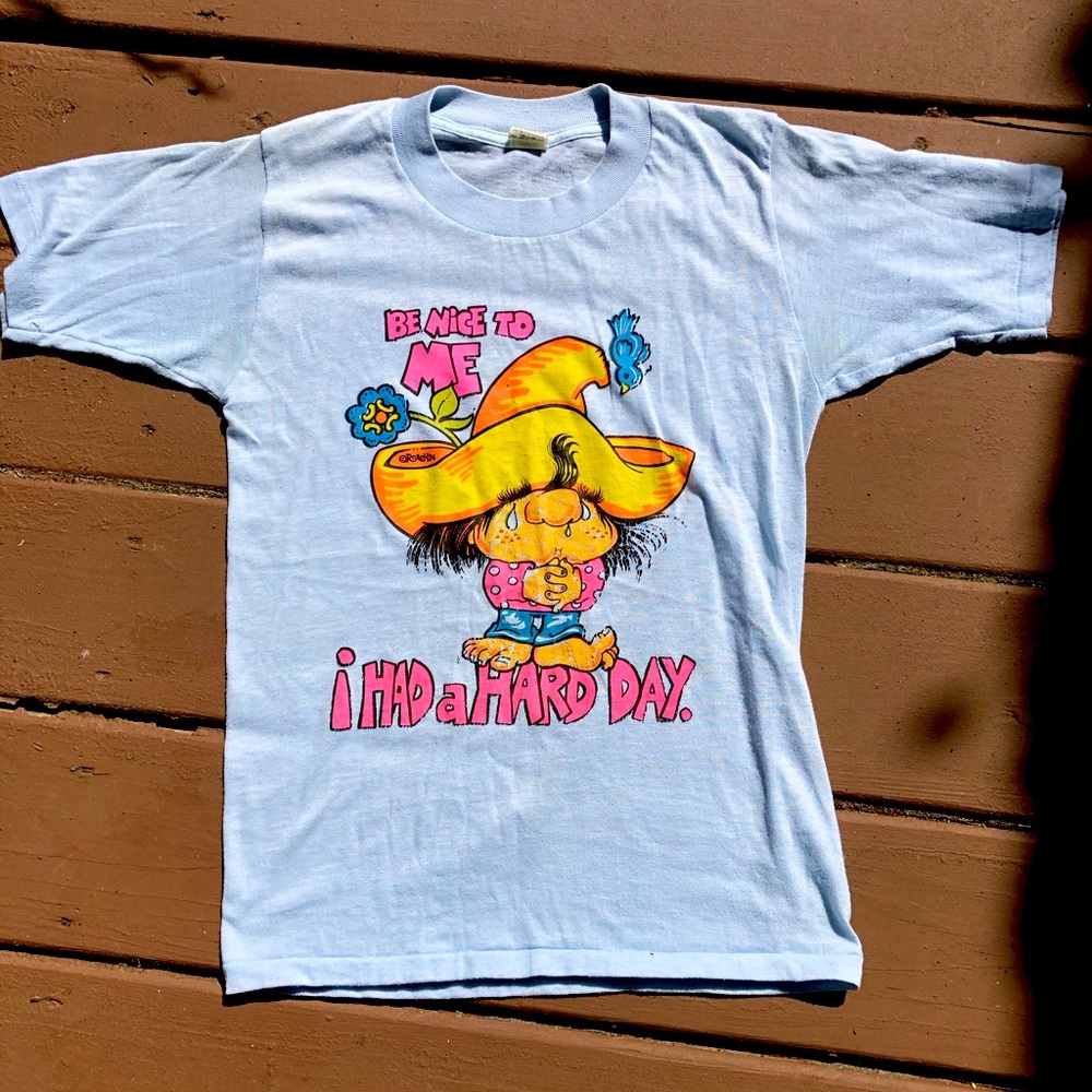 70s Vintage ‘Be Nice To Me’ Graphic Tee